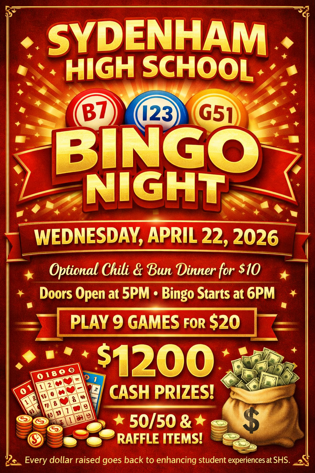 Bingo Flyer April 2026